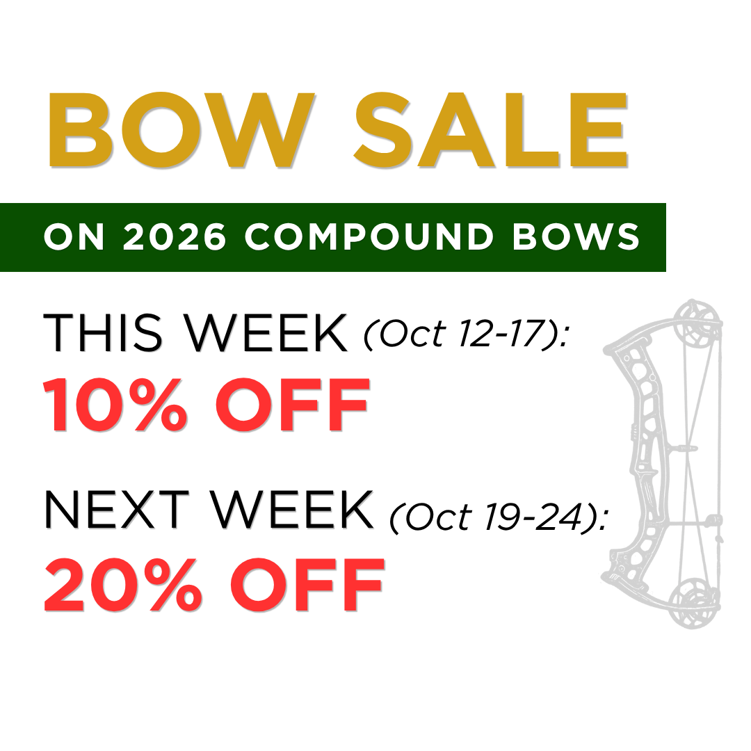Bow Sale on 2026 Compound Bows